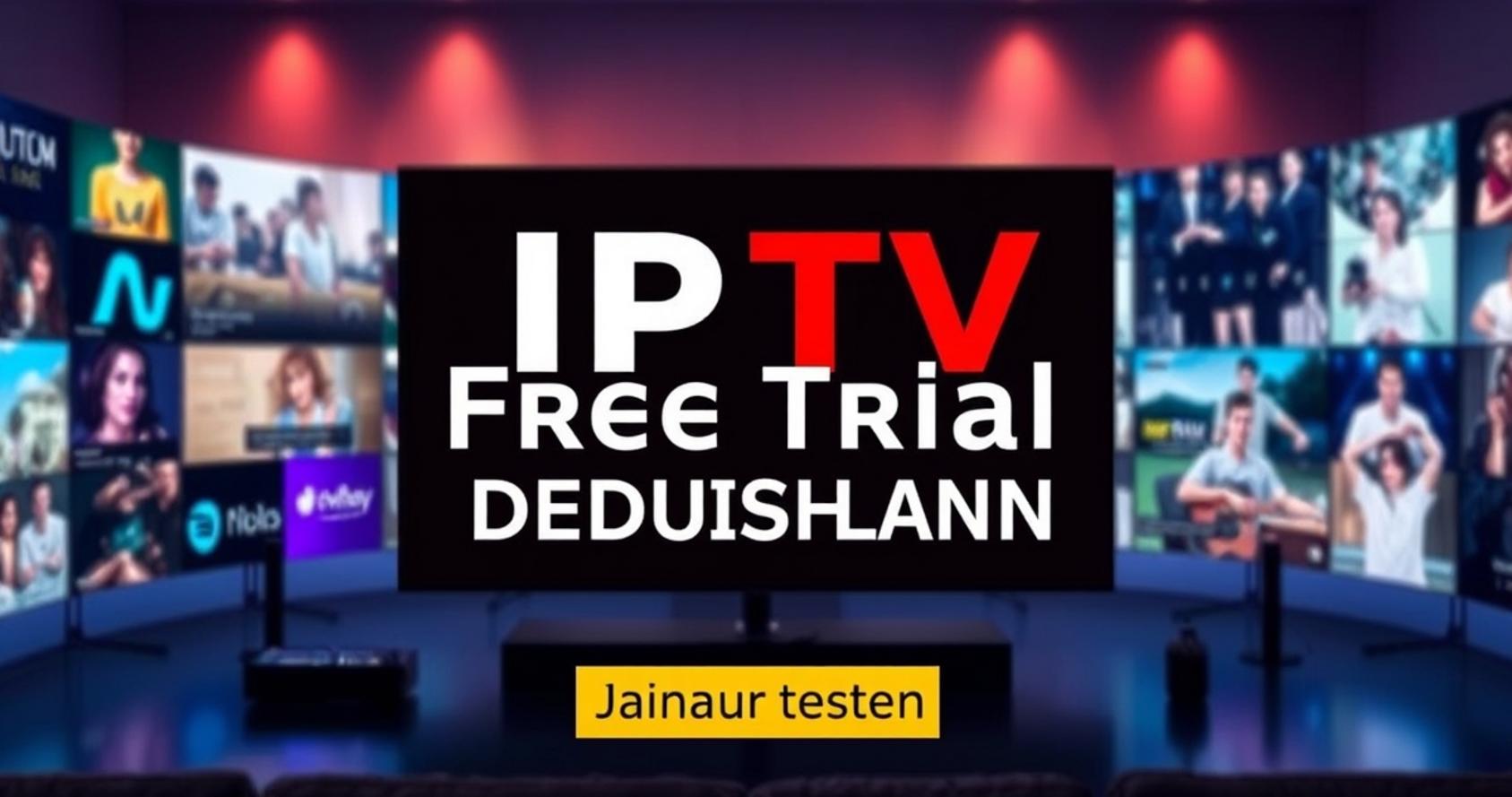 iptv free trial deutschland 2026 - Beste Angebote jetzt testen - UVISION IPTV Blog